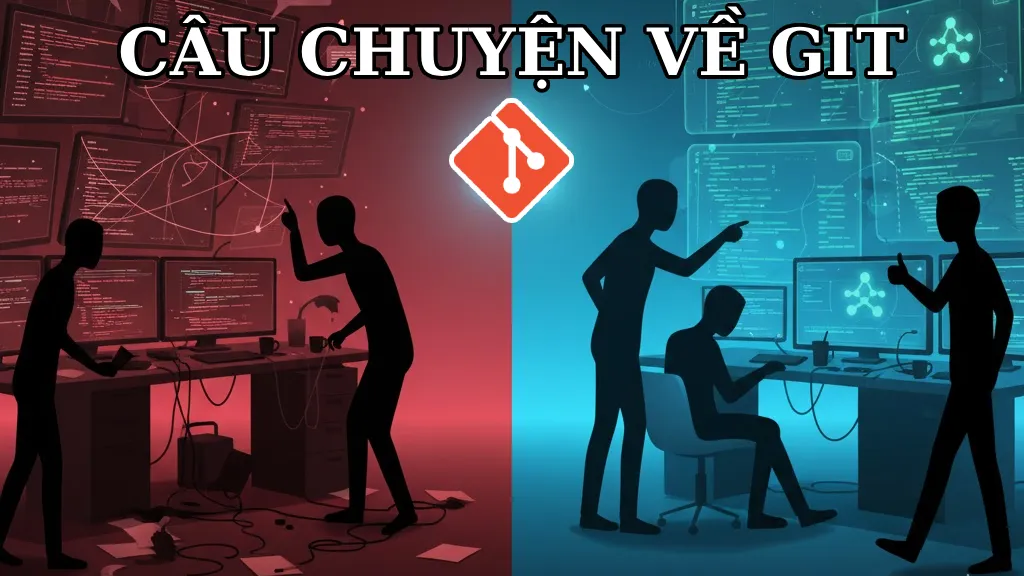 Câu chuyện về Git - Từ sự hỗn loạn lúc làm việc nhóm đến kỷ nguyên quản lý mã nguồn mới